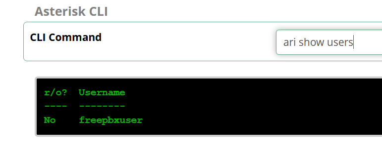 The Asterisk REST Interface is not able to connect please check