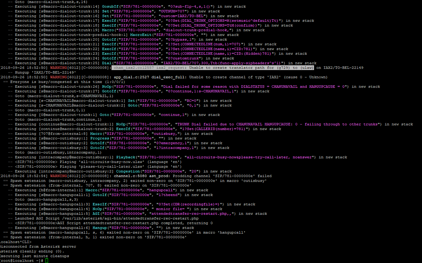 After upgrade. Asterisk стек SIP. IAX. Asterisk restart. SIP show channels.