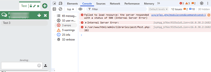 console log