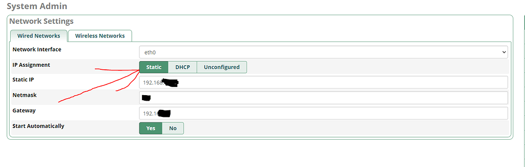 Linux freepbx sangoma настройка сети