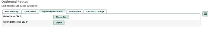 Inport Export Patterns