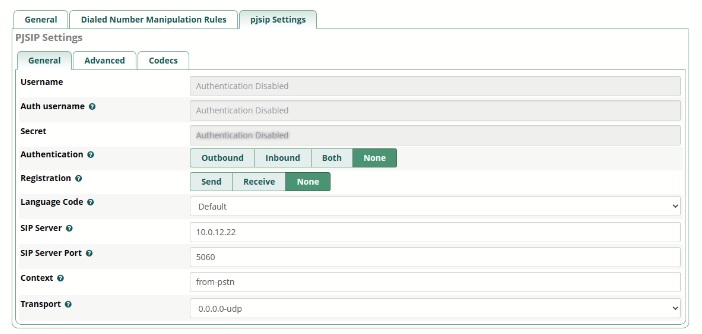 SIP Trunk with Aethra SBC - Providers - FreePBX Community Forums