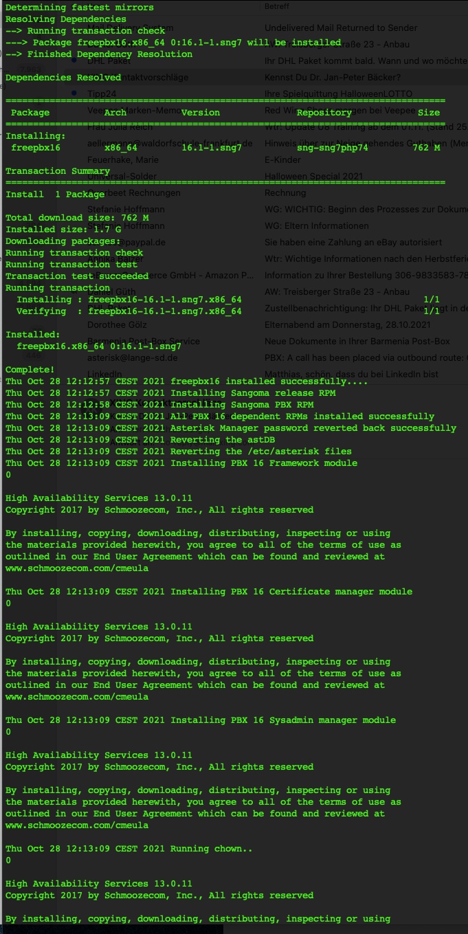 I/O API installation LINUX 3.10.0-1127.19.1.el7.x86_64 - I/O API